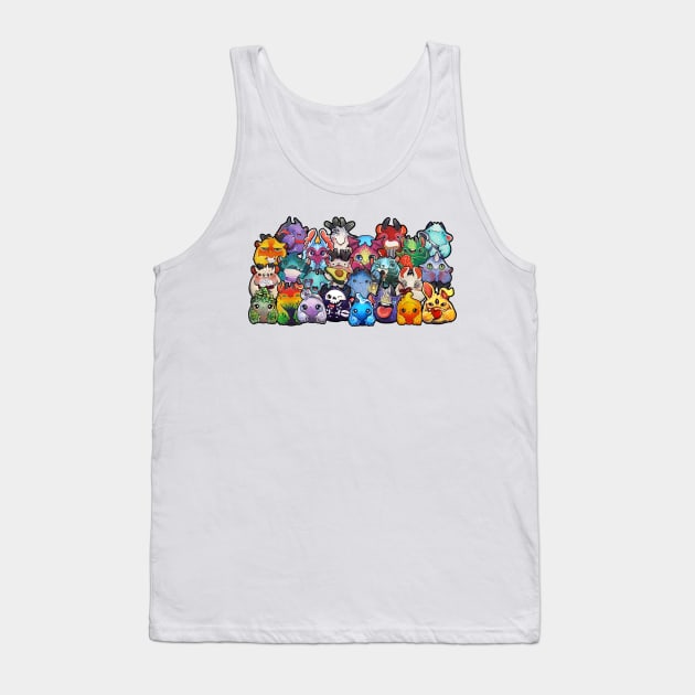 Puff Collage Tank Top by BiancaRomanStumpff